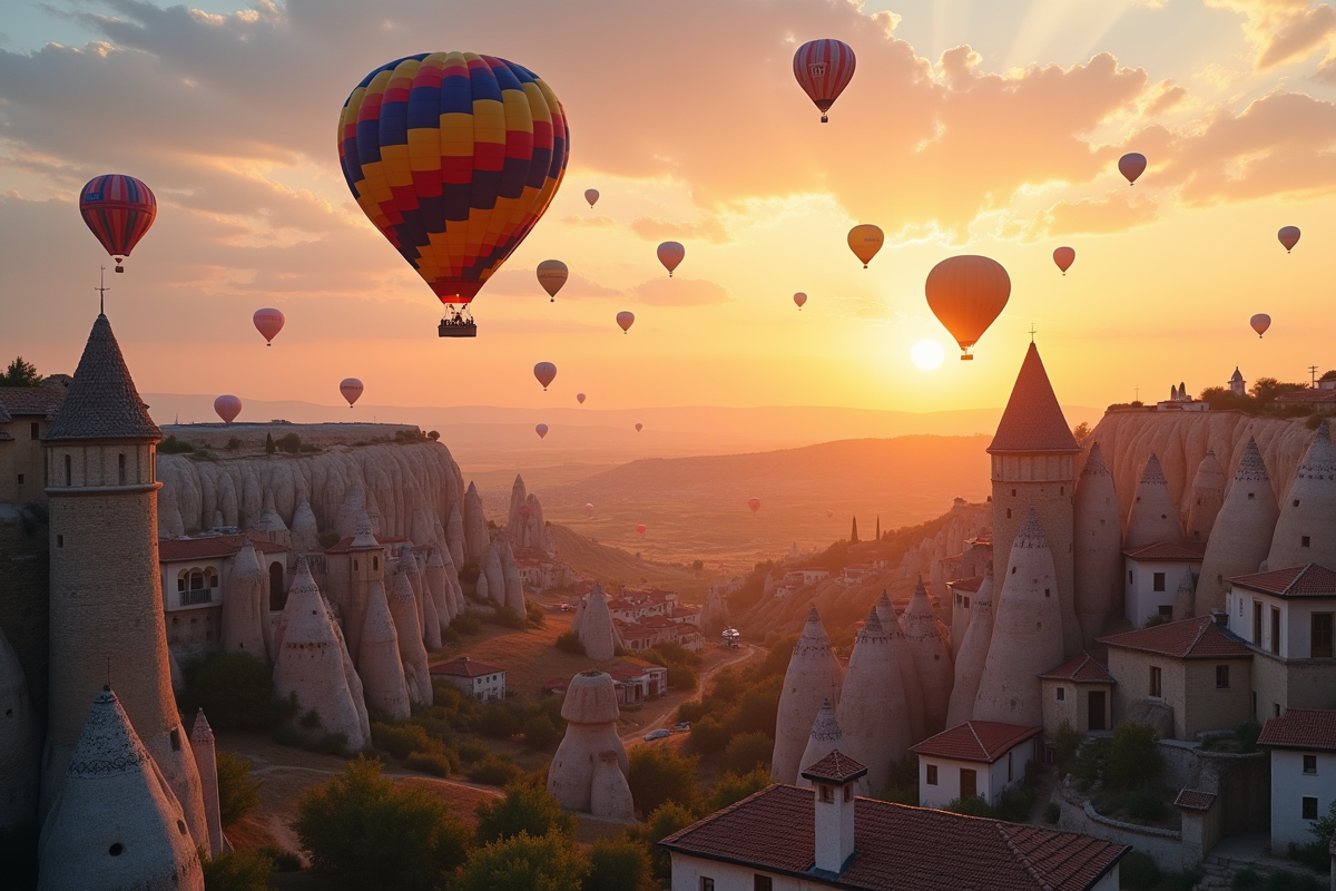 montgolfière turquie