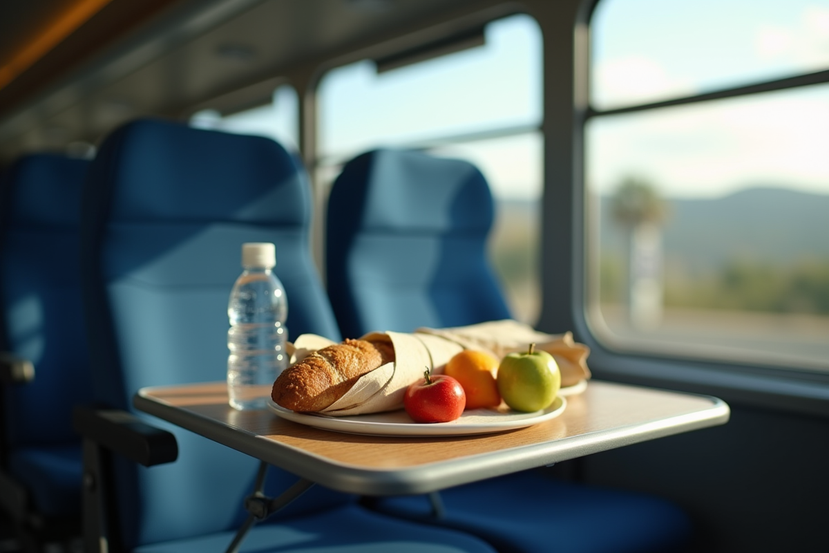 repas voyage